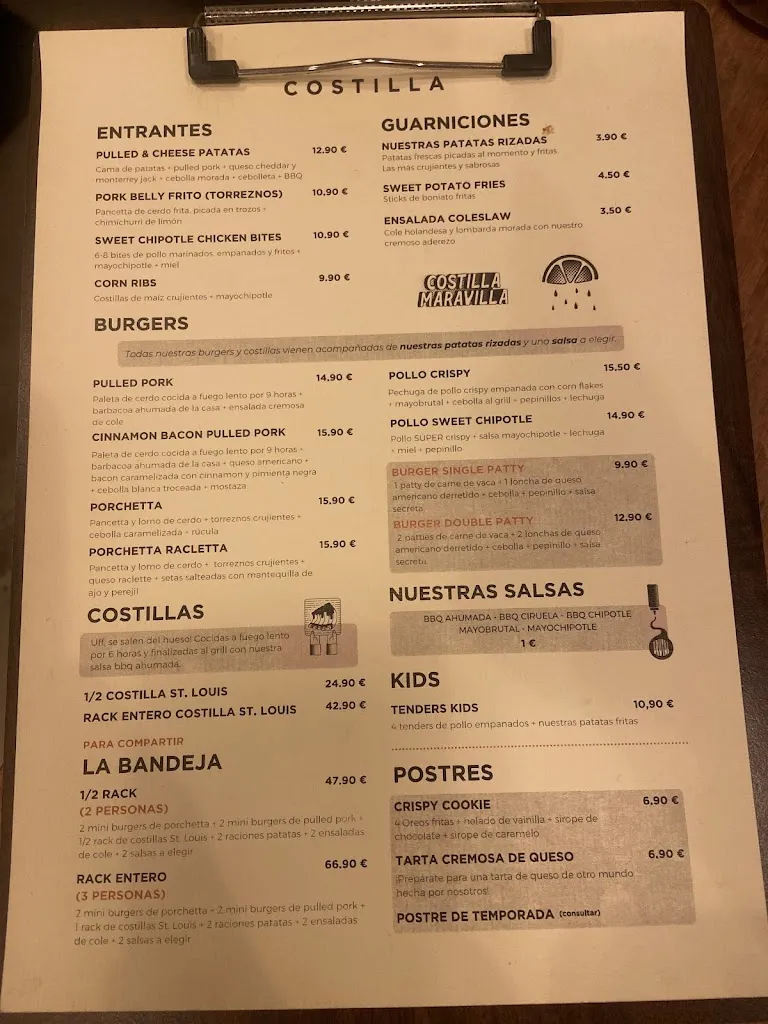 Menu_Los Costilla - Burgers & Ribs_Loscos_immagine_3