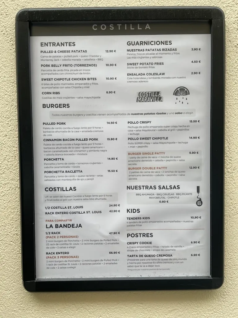 Menu_Los Costilla - Burgers & Ribs_Loscos_immagine_4