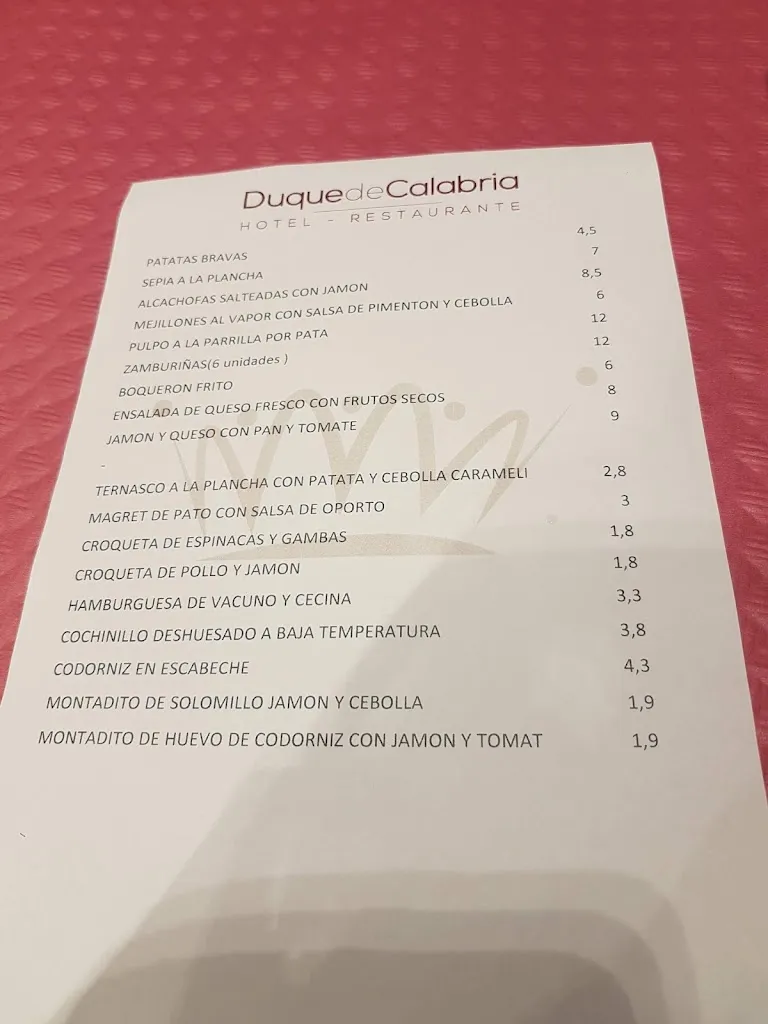 Menu_Duque De Calabria Restaurante_Manzanera_image_4