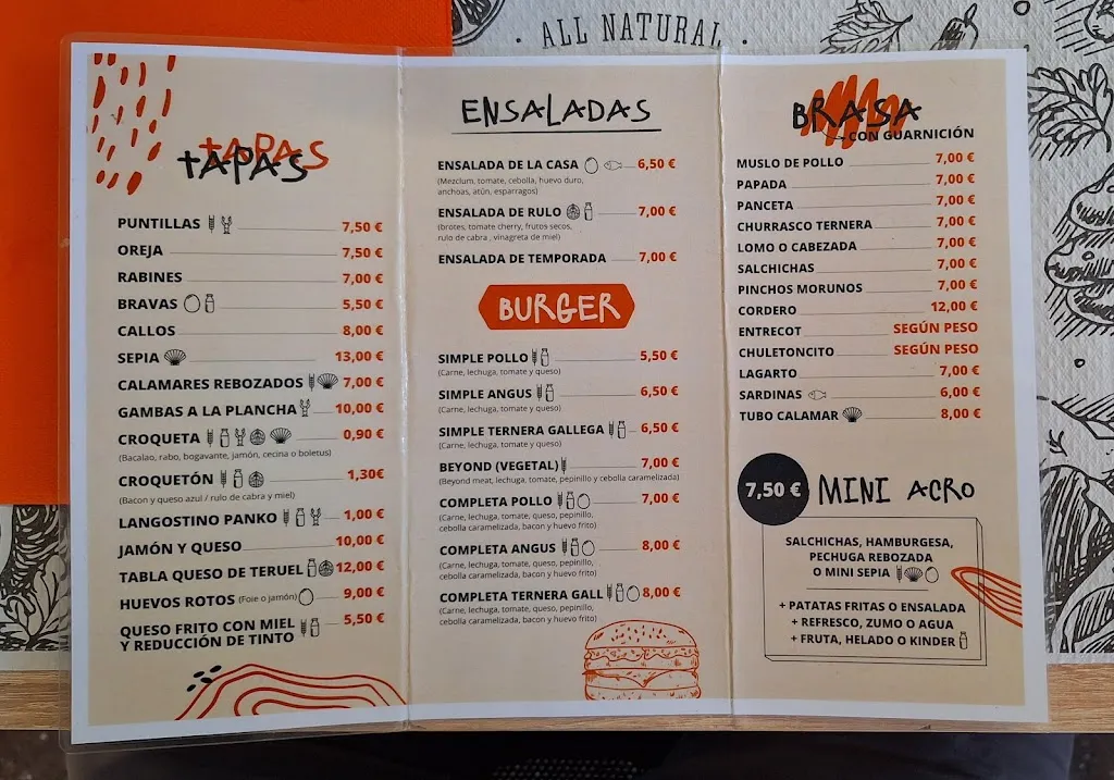 Menu_Bar Acro_Mata de los Olmos La_immagine_3