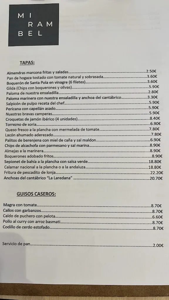 Menu_Restaurante Mirambel_Mirambel_image_1
