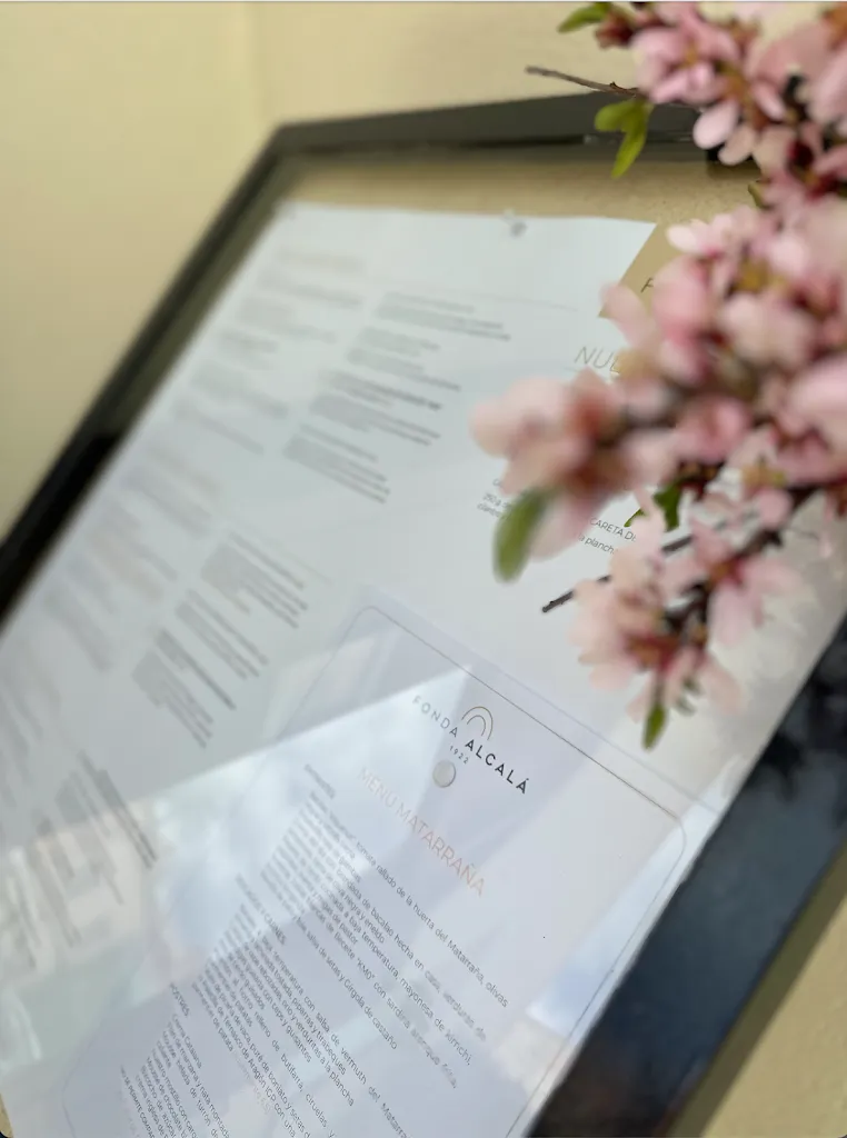 Menü_Fonda Alcalá_Mazaleón_Bild_1