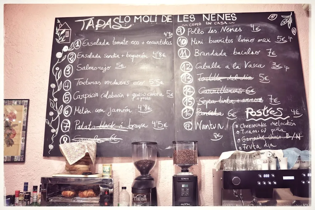 Menu_Lo Molí de les Nenes_Mazaleón_immagine_1