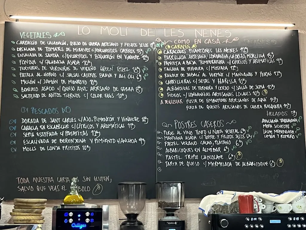 Menu_Lo Molí de les Nenes_Mazaleón_immagine_3