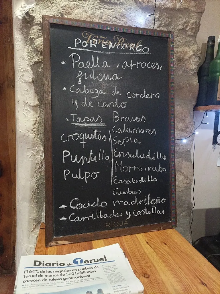 Menu_Taberna Monteagudo del castillo_Monteagudo del Castillo_immagine_1
