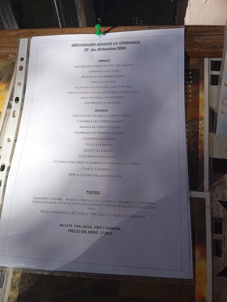 Menu_Asador & Restaurante La Carrasca_Mora de Rubielos_image_4