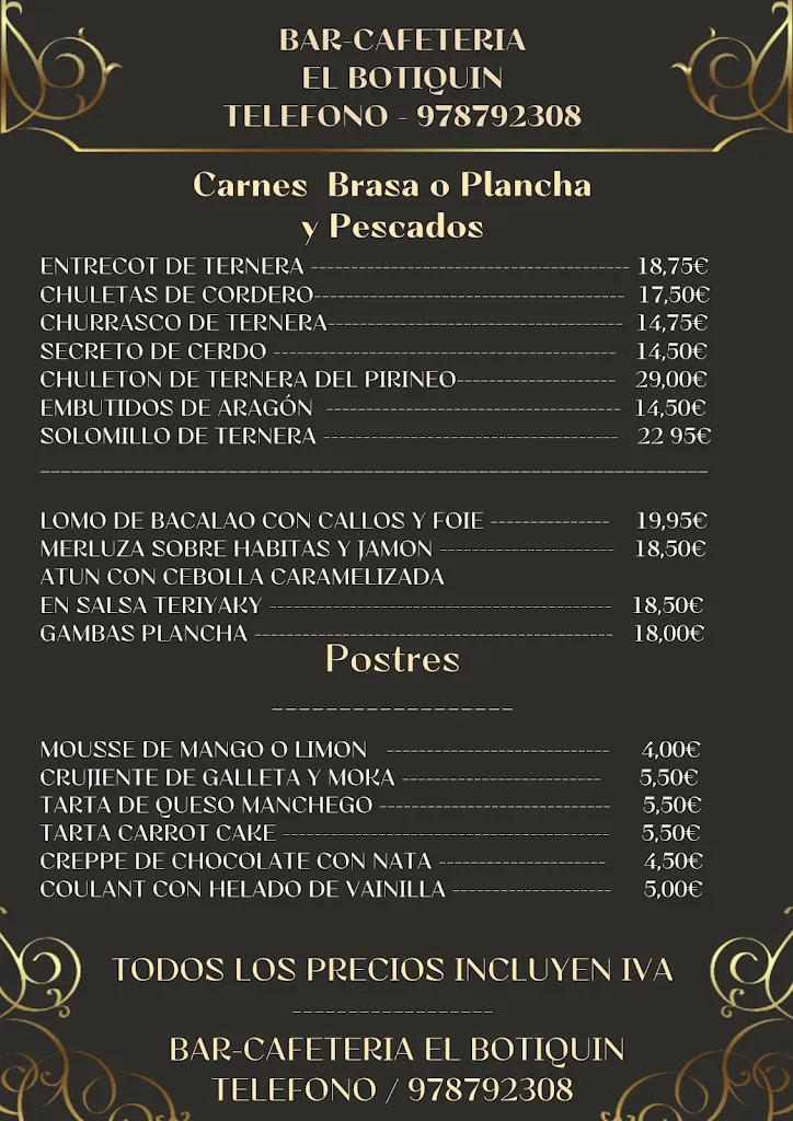 Menu_Bar Botiquin_Mora de Rubielos_image_2