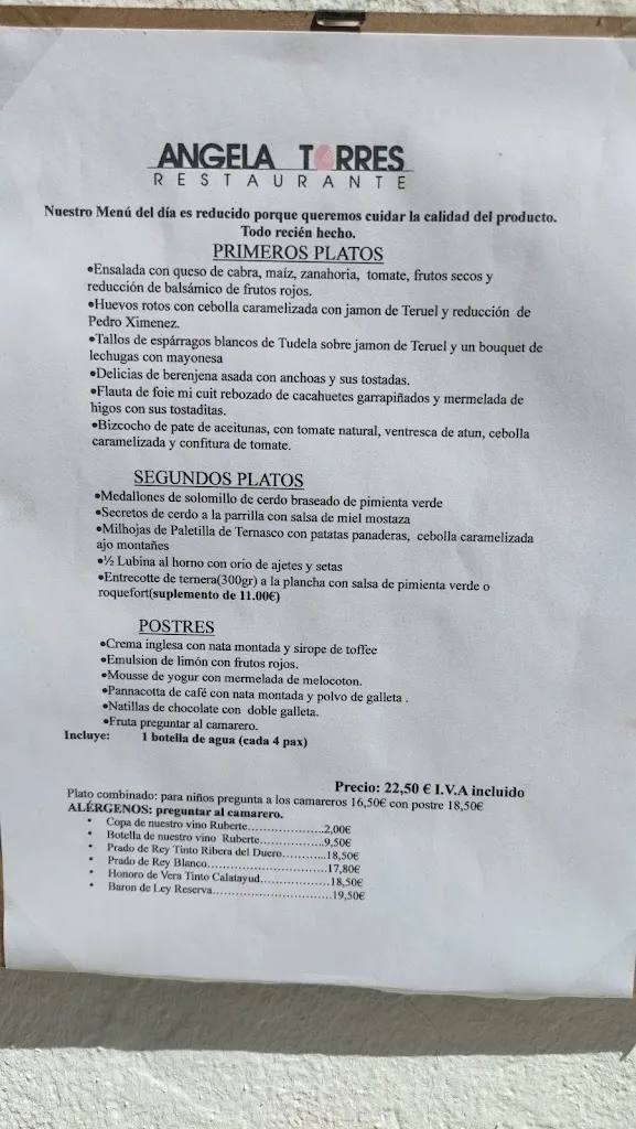 Menu_RESTAURANTE ÁNGELA TORRES._Mora de Rubielos_image_3