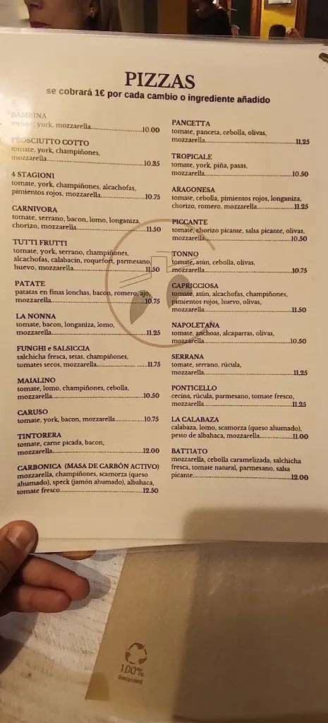 Menu_Pizzeria Il Ponticello_Mora de Rubielos_image_1