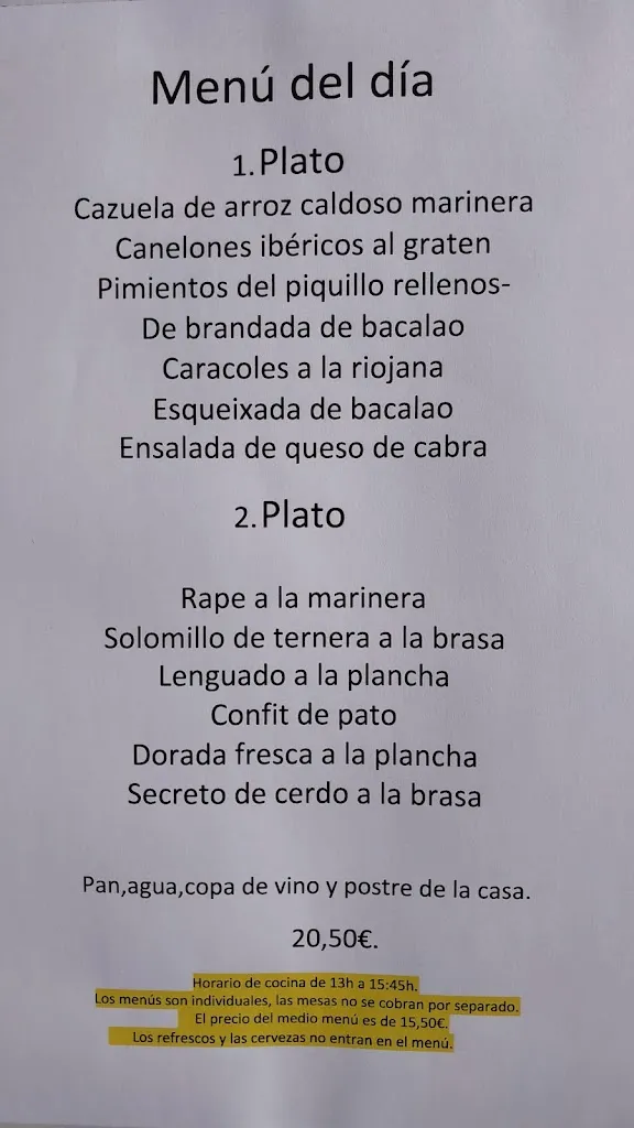 Menu_Restaurant Marisqueria Macael_Macael_image_3