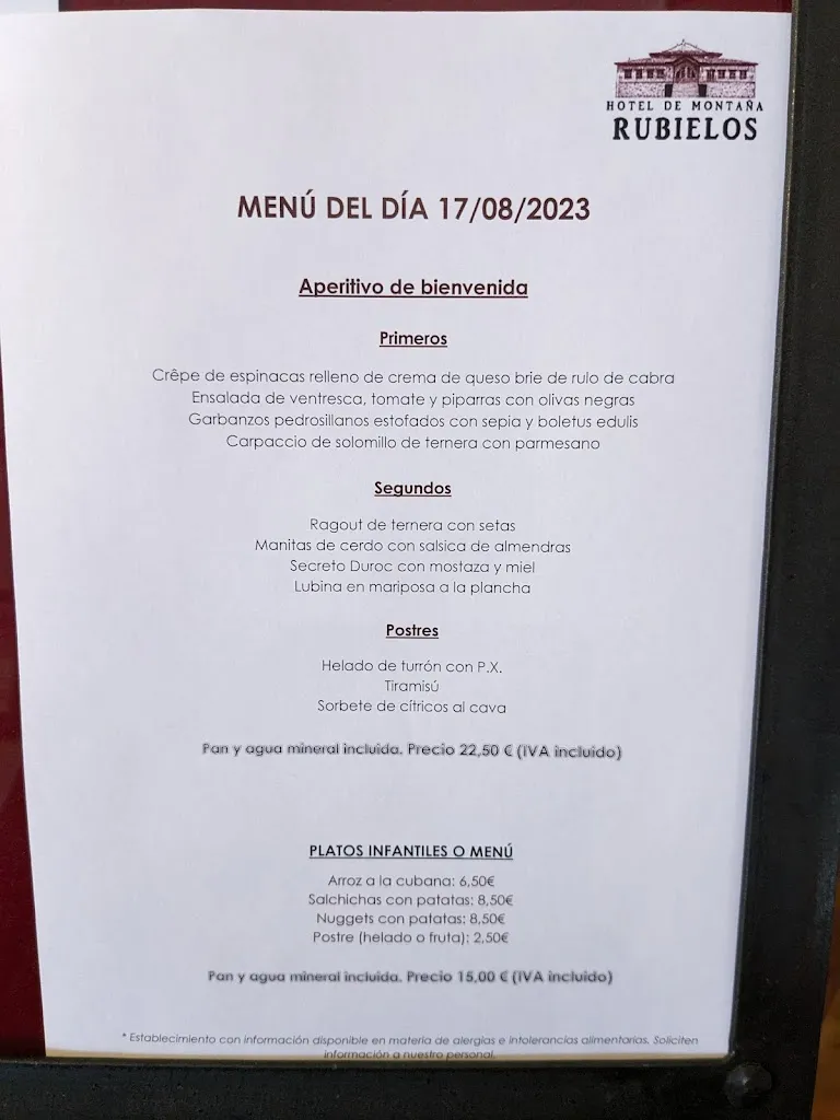 Menu_Restaurante Los Tilos_Mora de Rubielos_image_1