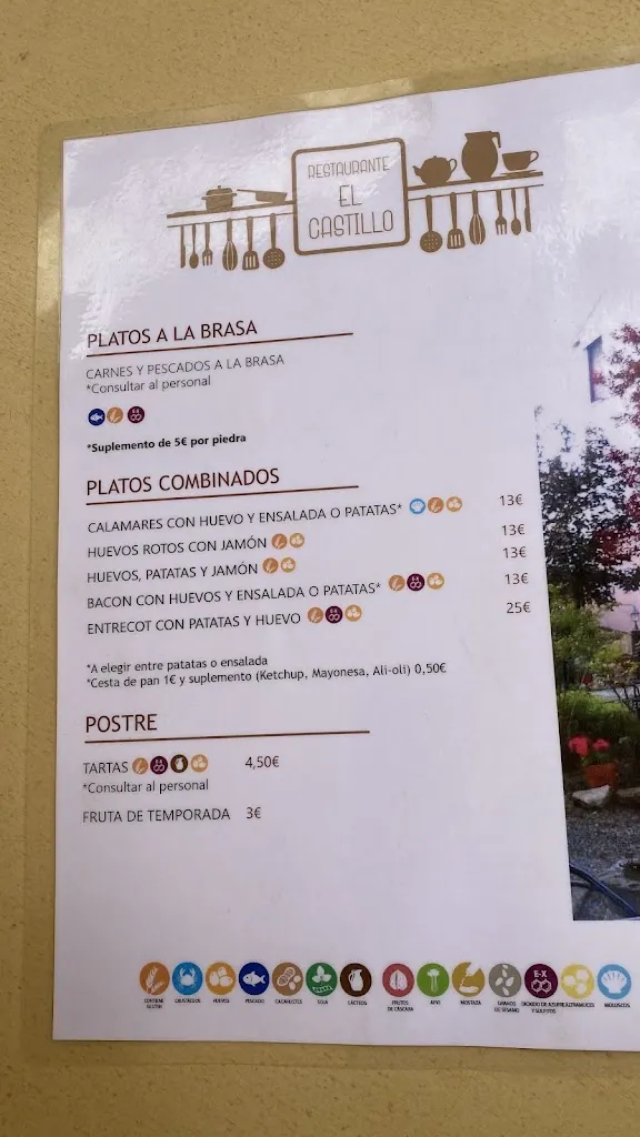 Menu_Restaurante El Castillo_Mora de Rubielos_immagine_2