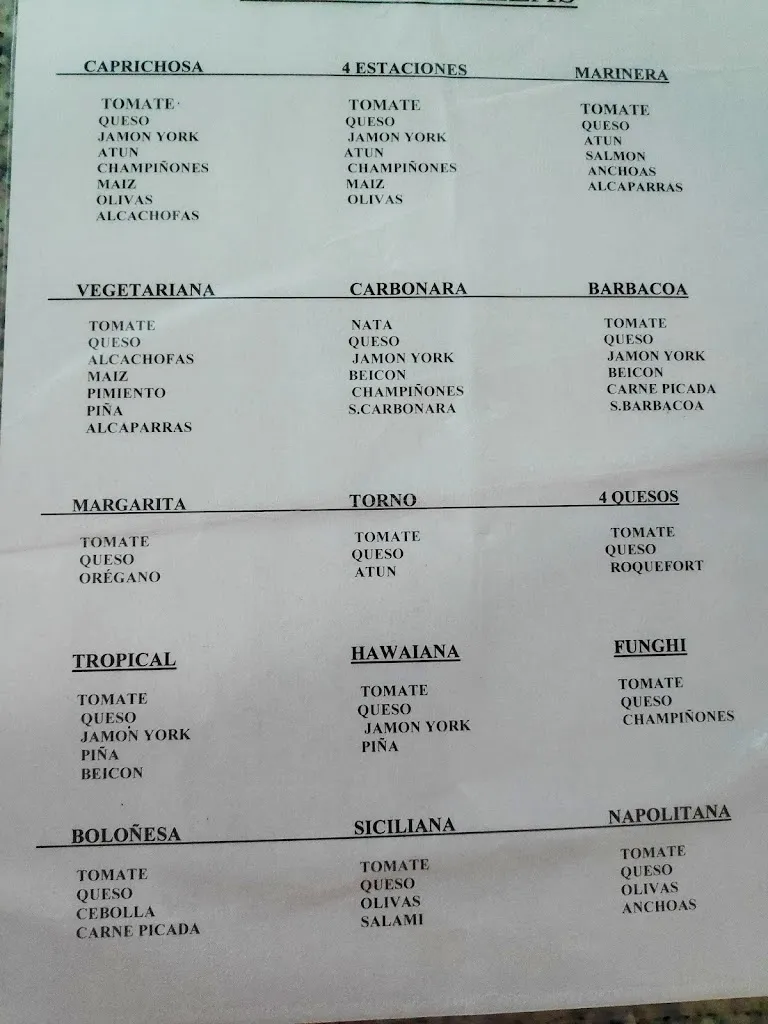 Menu_PIZZERÍA FRANCIS_Macael_image_1