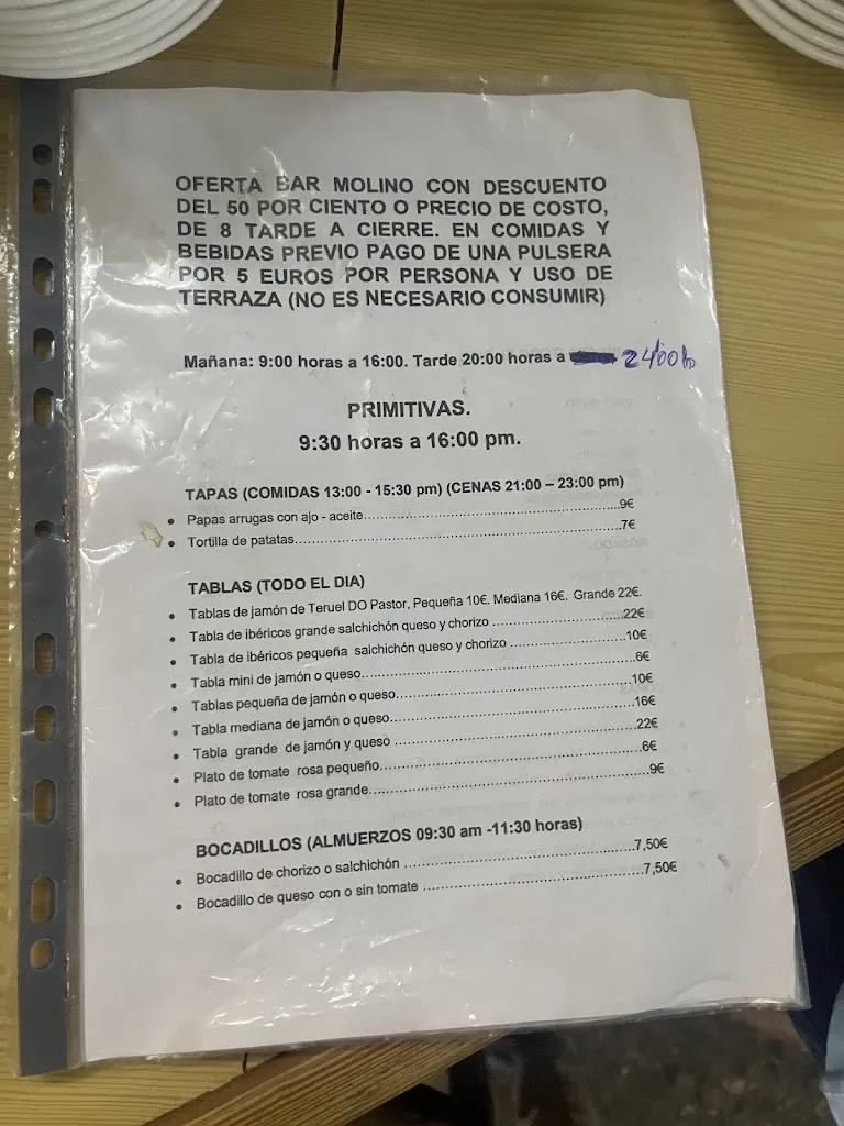Menu_Rte El Molino_Mora de Rubielos_image_1