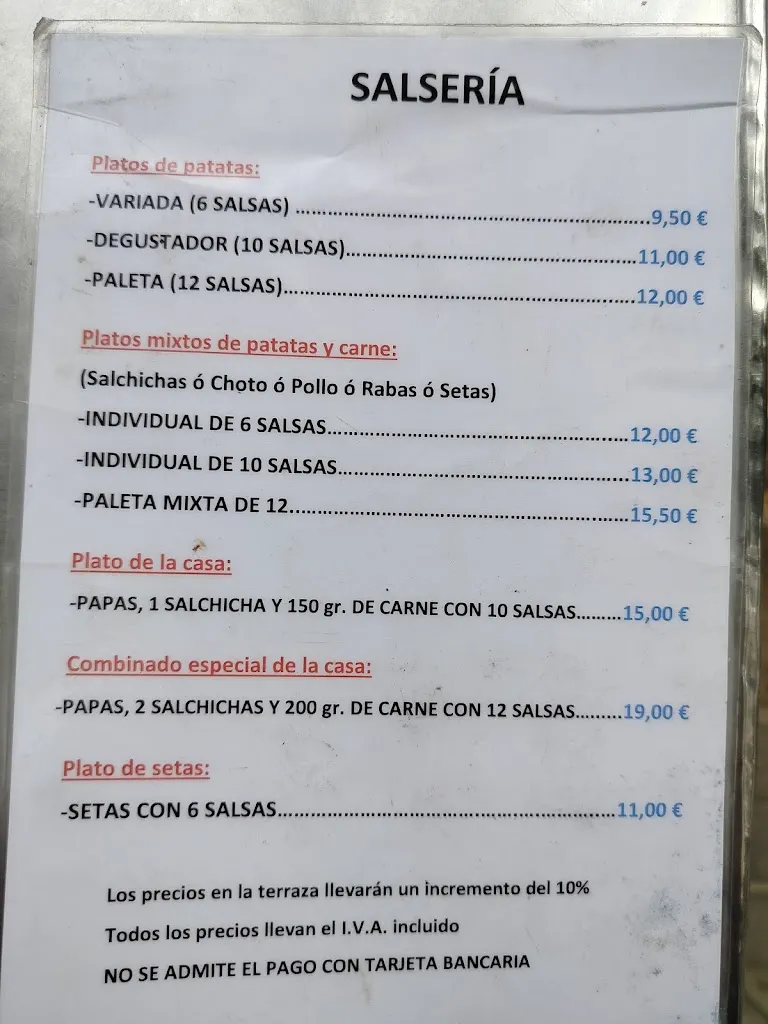 Menu_Restaurante Salsería_Olmos Los_image_2