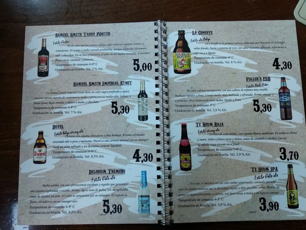 Menu_The Towers Pub_Olmos Los_image_1