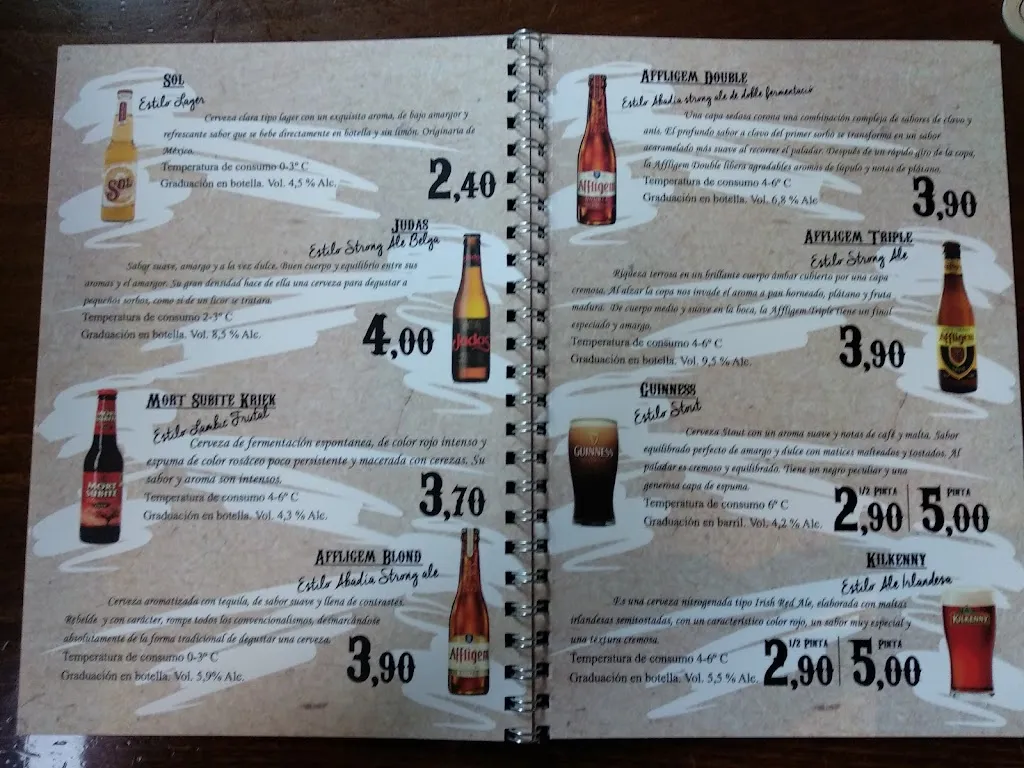 Menu_The Towers Pub_Olmos Los_image_2