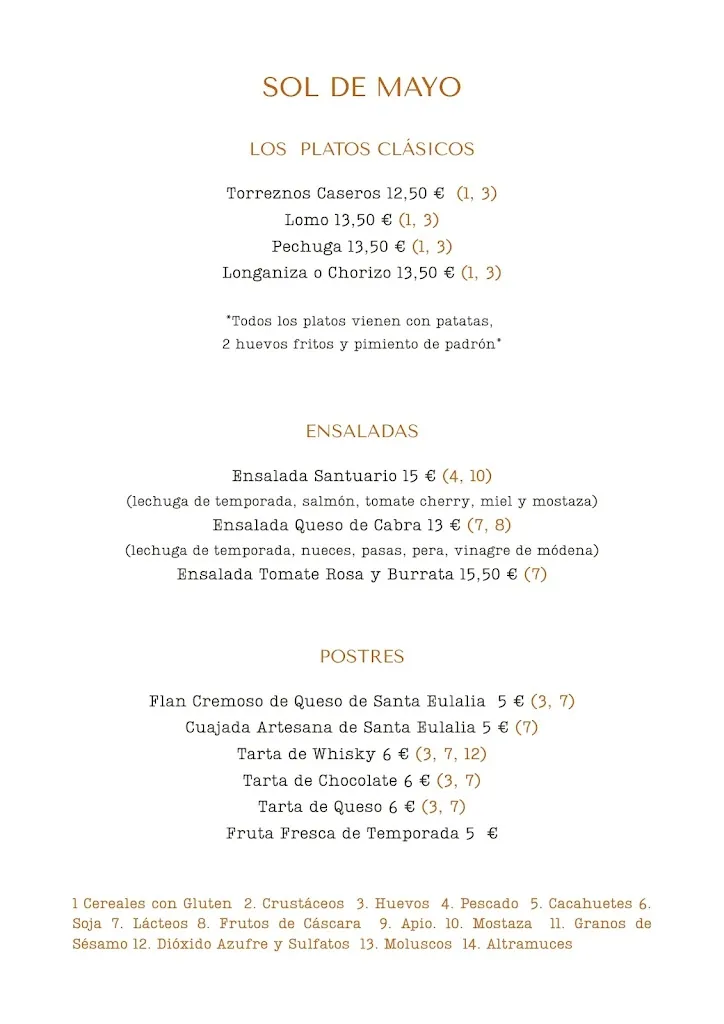 Menu_Bar & Restaurante “Sol de Mayo”_Orihuela del Tremedal_image_1