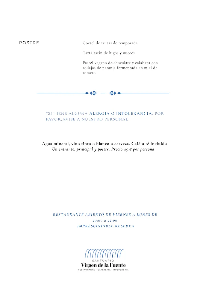 Menu_Santuario Virgen de la Fuente_Peñarroya de Tastavins_image_2