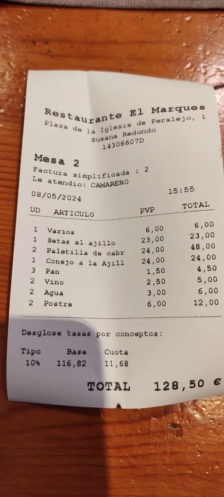 Miguel Arguelles_Restaurante El Marques_Peralejos_review