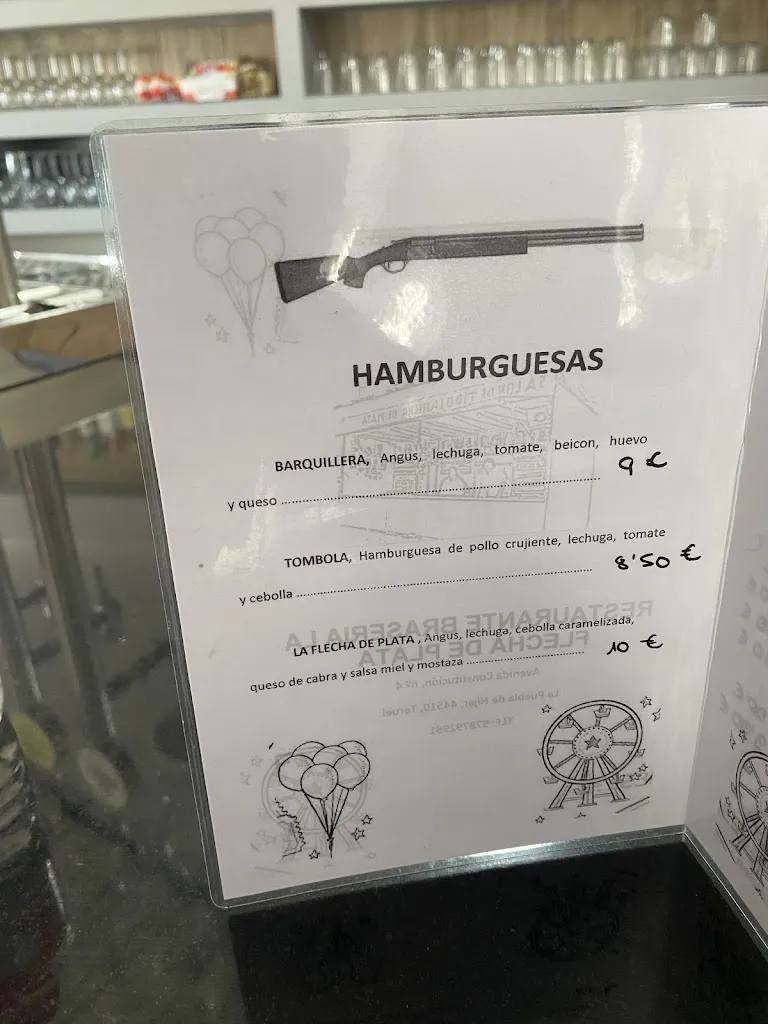 Menu_La Flecha de Plata_Puebla de Híjar La_image_4