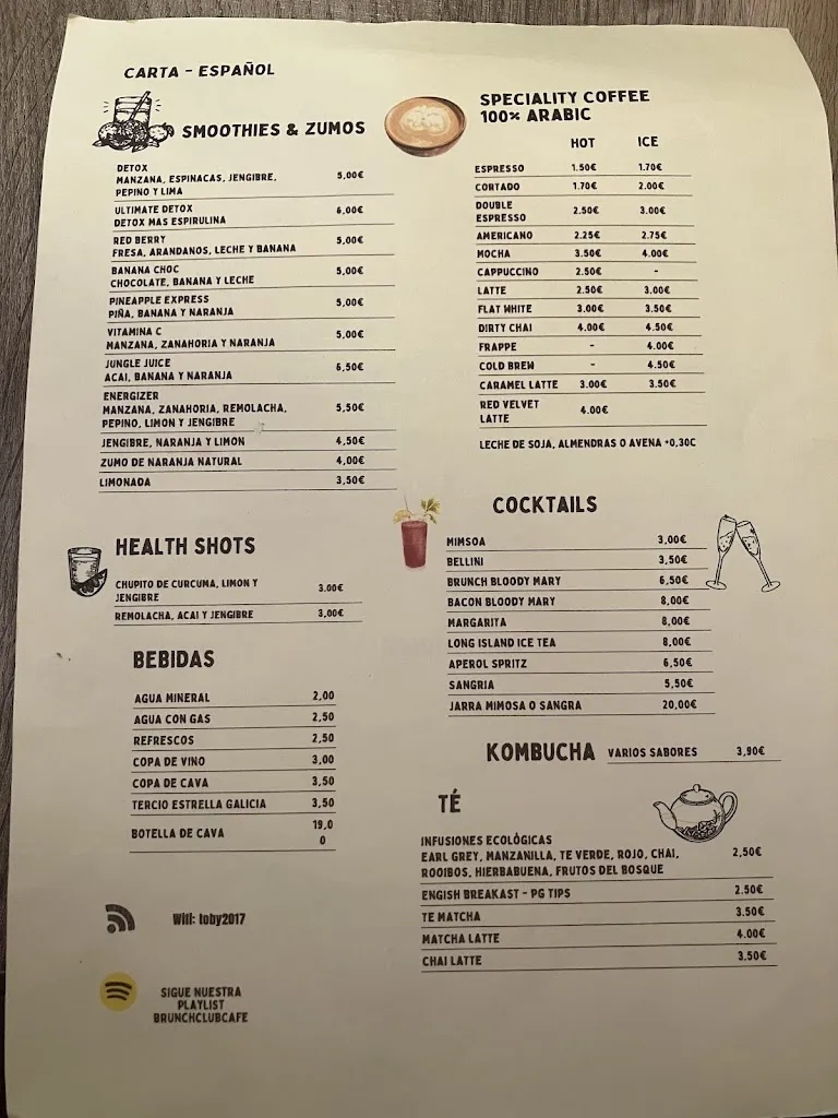 Menu_Toby's Brunch Club_San Agustín_image_3