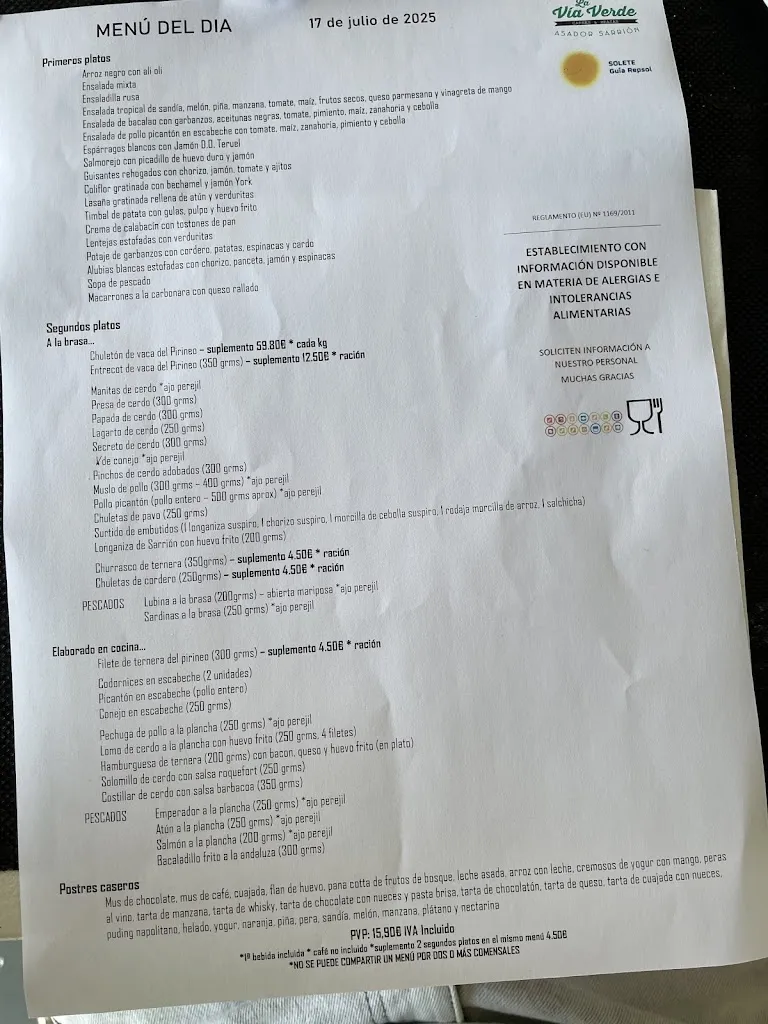 Menu_Restaurante Asador Vía Verde (Sarrión)_Sarrión_image_2