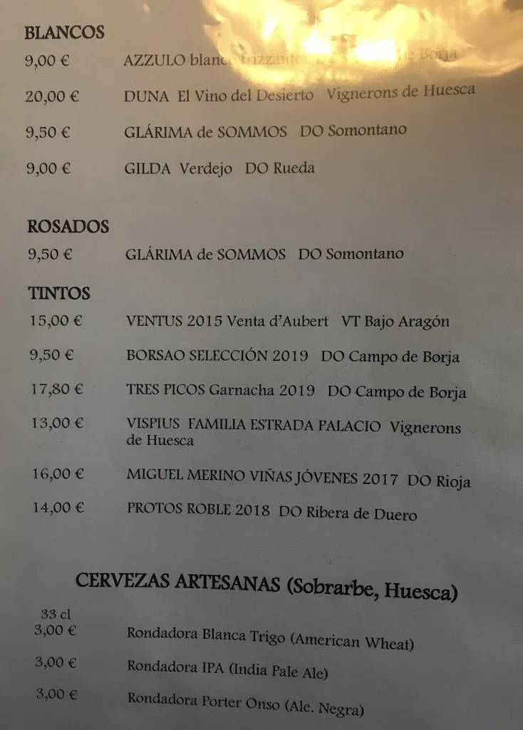 Menu_Restaurante LA TIENDA NUEVA CAFÉ-BISTRÓ_Sarrión_image_3