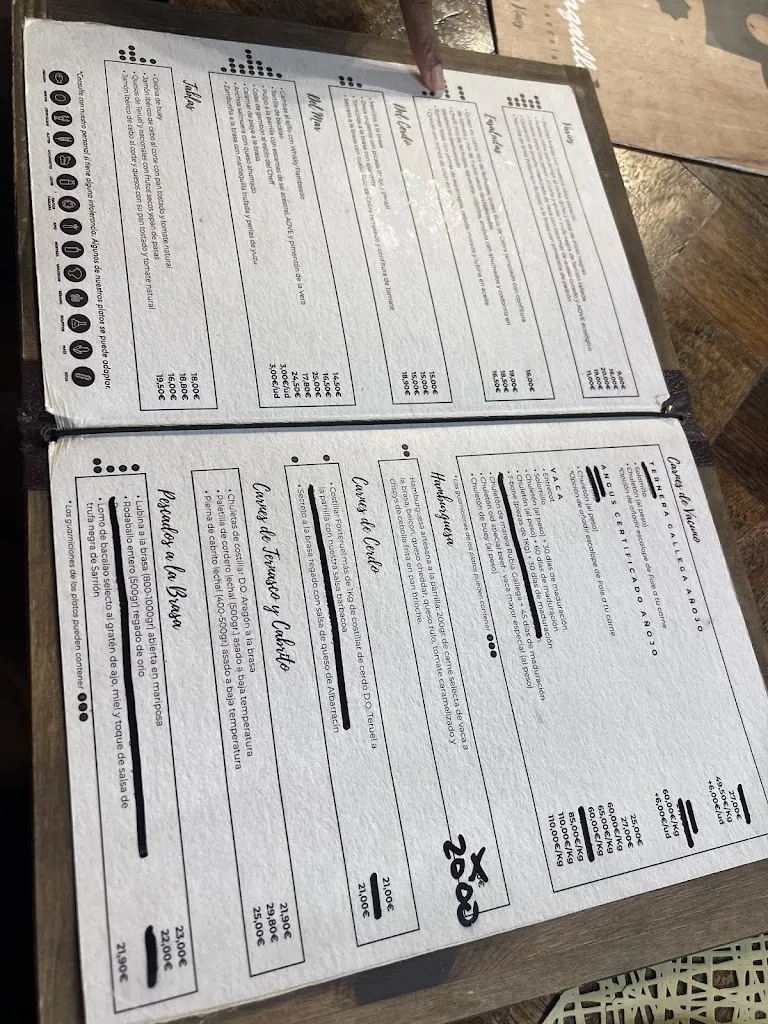 Menu_Asador Brasería La Vaquilla_Teruel_image_1