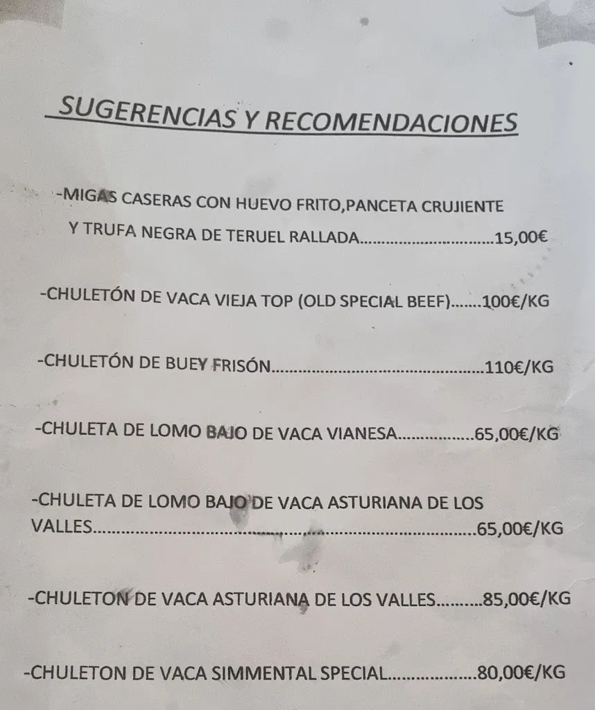 Menu_Asador Brasería La Vaquilla_Teruel_image_3