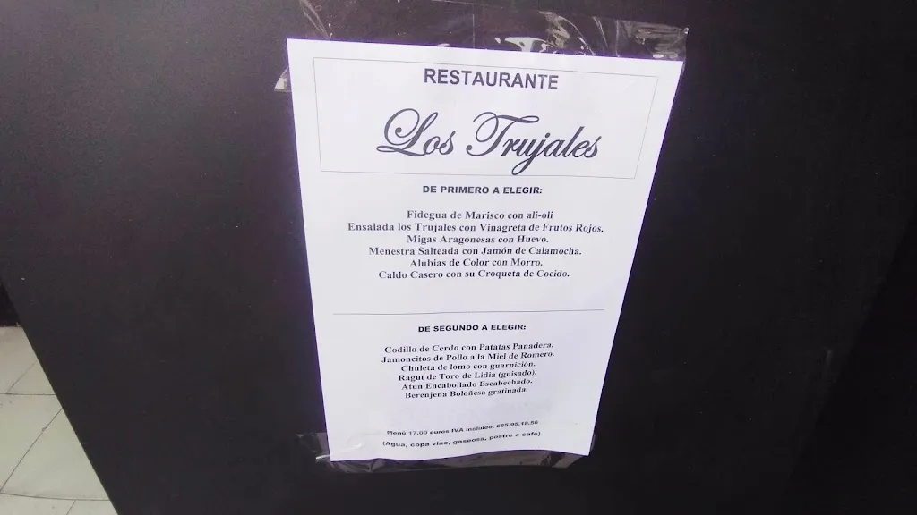 Menu_Restaurante Los Trujales_Torralba de los Sisones_image_4