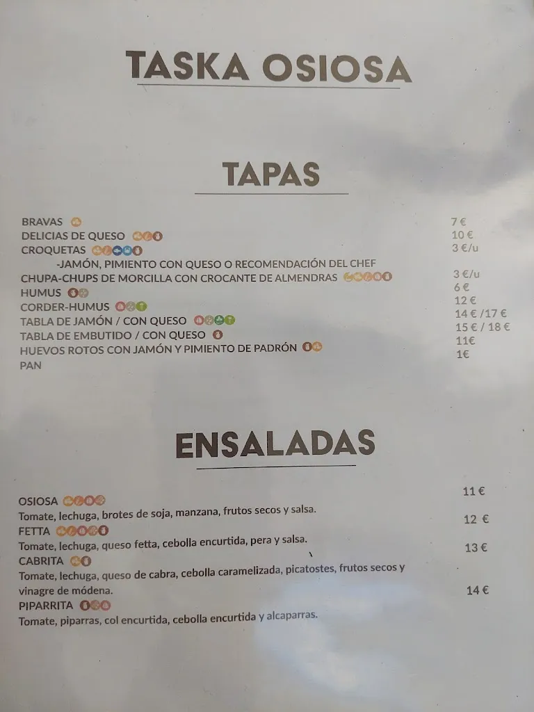 Menu_La Cueva de los Dos_Torres de Albarracín_image_4