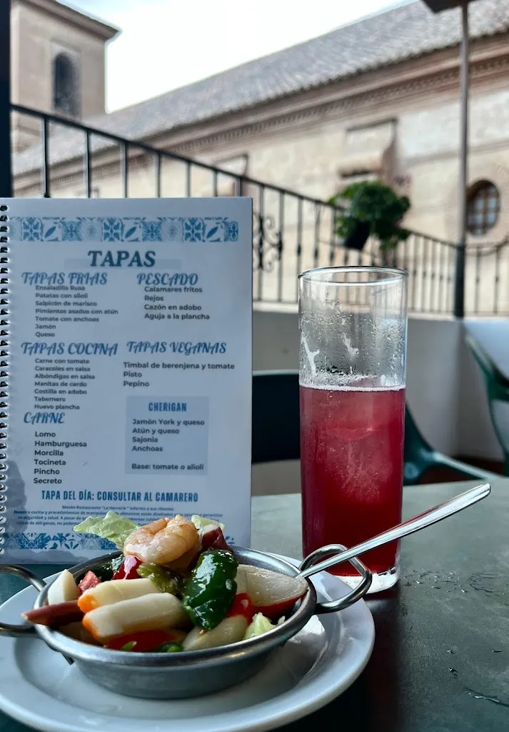 Menu_Mesón-Restaurante La Herrería_Ohanes_image_1