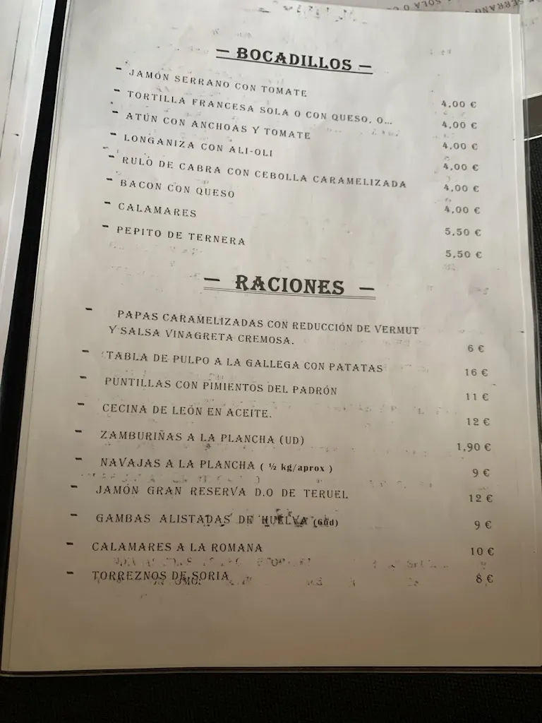Menu_Restaurante La Lonja de las tirolinas_Tramacastilla_image_2
