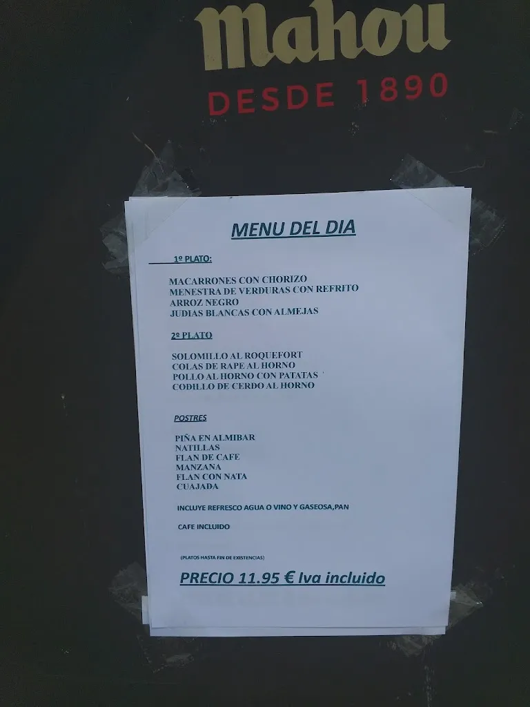 Menu_Hostal Las Ventas_Valdealgorfa_image_3