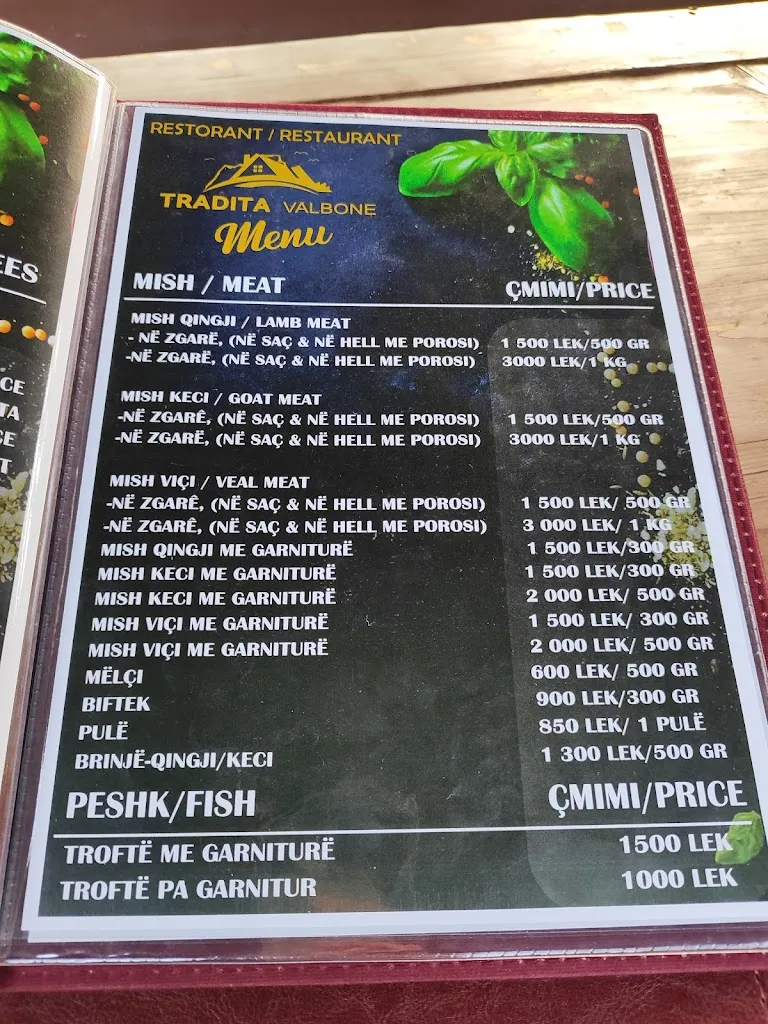 Menu_Restaurant Tradita_Valbona_image_4