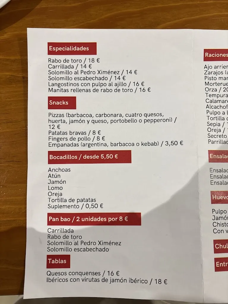 Menu_El Punto de Encuentro_Valdecuenca_image_1