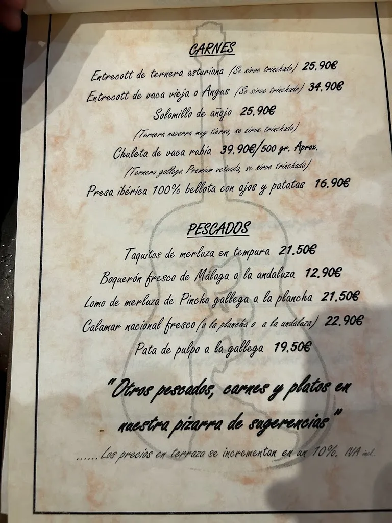 Menu_La Tasca del Arte Restaurante & Flamenco_Valdecuenca_immagine_4