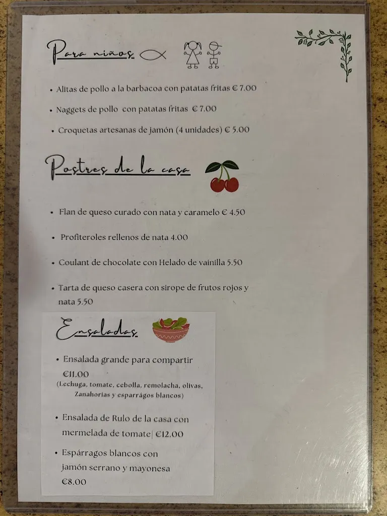 Menu_Bar El Cazador_Villel_image_2