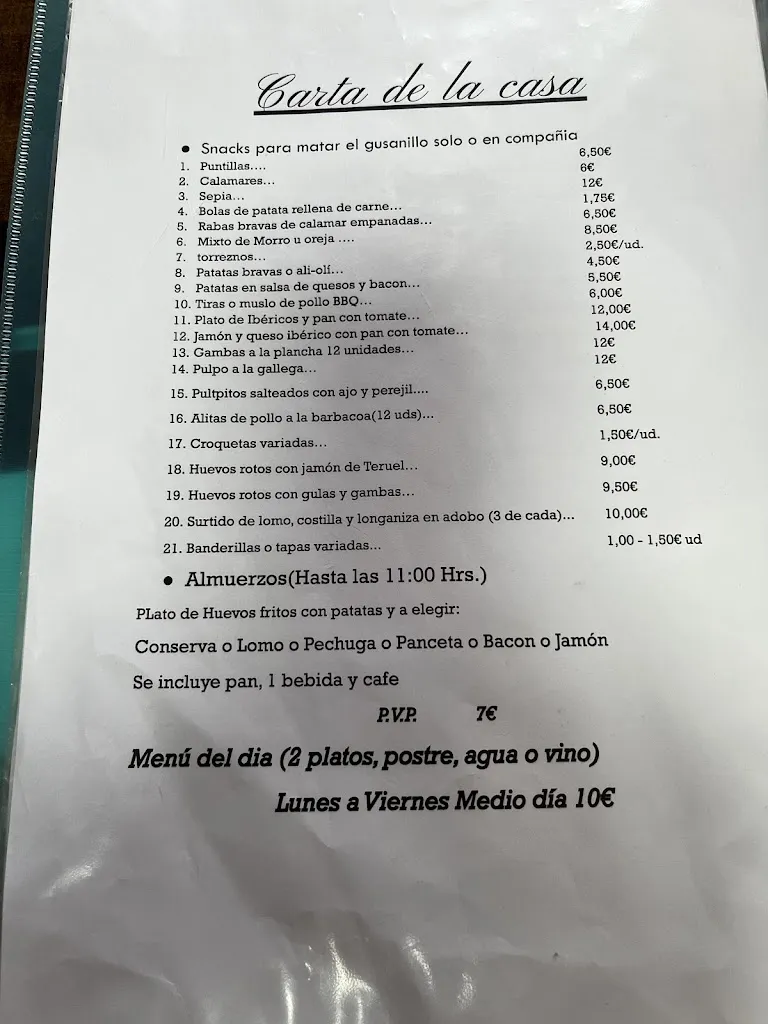 Menu_La Posada_Vivel del Río Martín_image_2