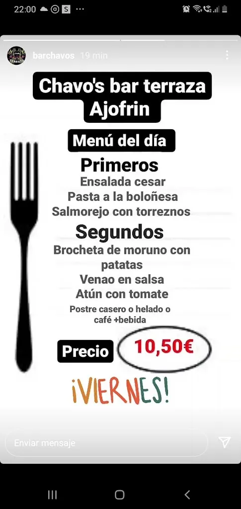 Menu_Bar Restaurante Chavo´s_Ajofrín_image_3