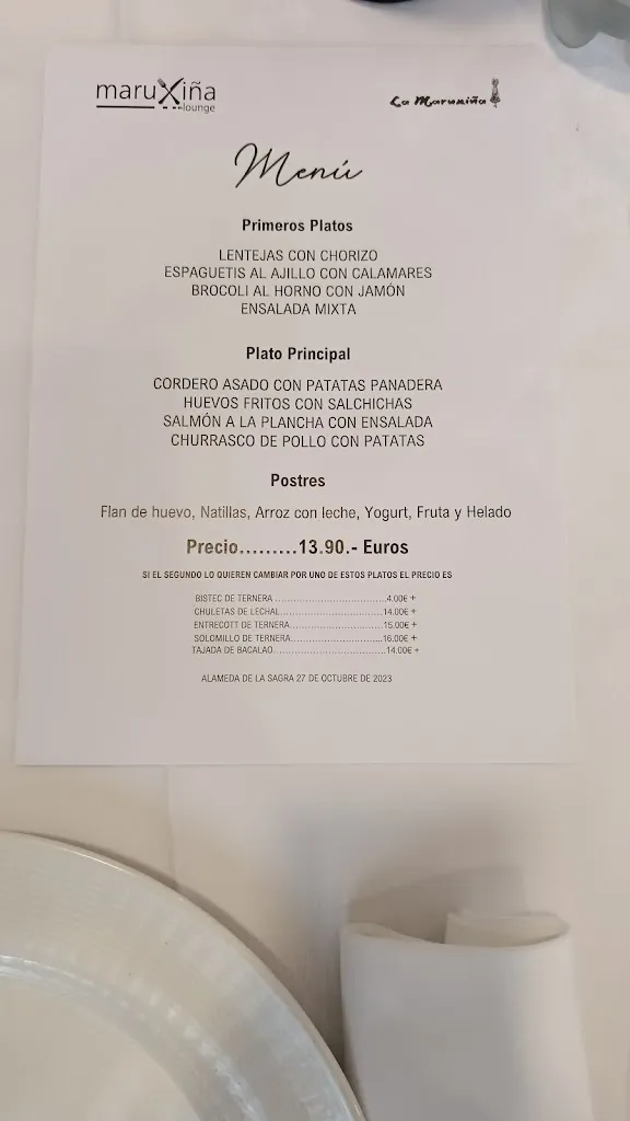 Menu_La Maruxiña_Alameda de la Sagra_image_1