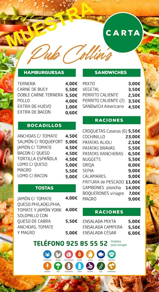 Menu_COLLIN'S_Alcaudete de la Jara_image_1