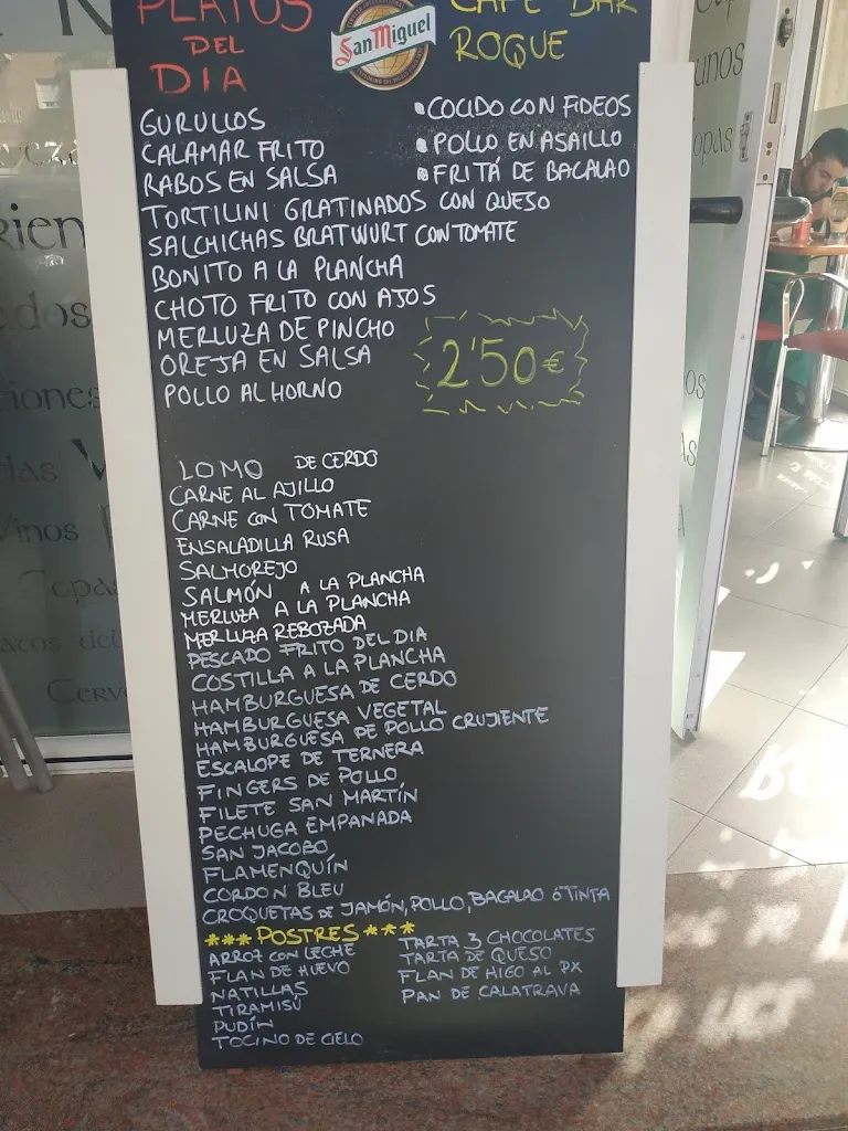 Menü_Café Bar Roque_Mojonera La_Bild_2