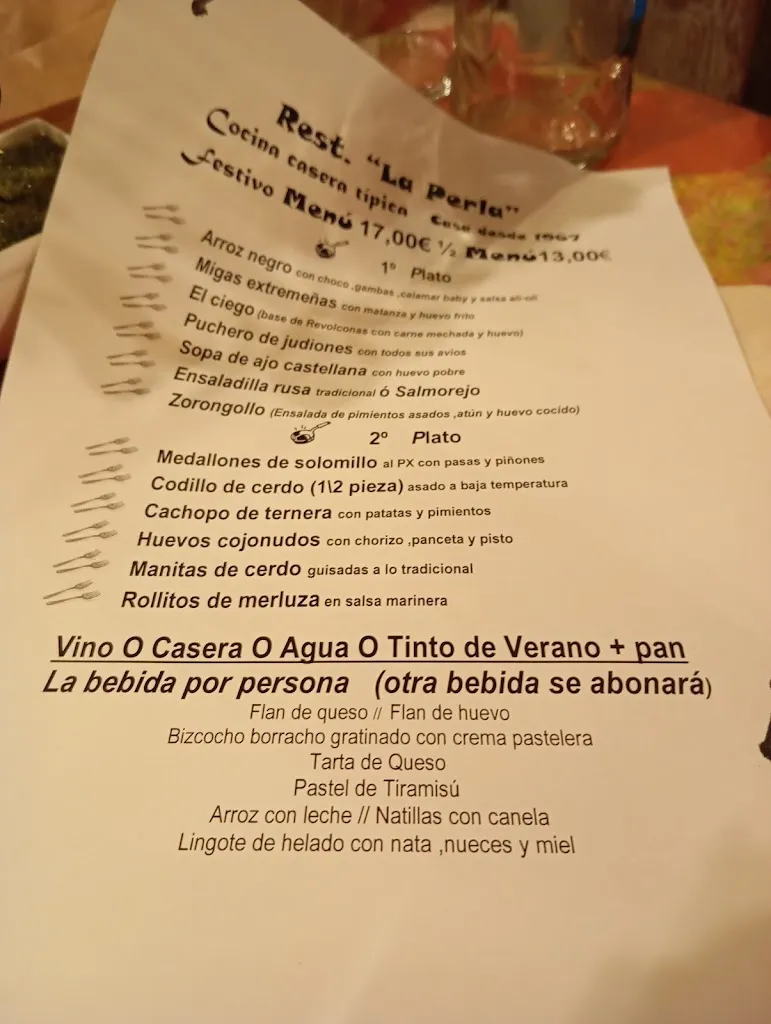 Menu_La Perla_Alcañizo_image_1