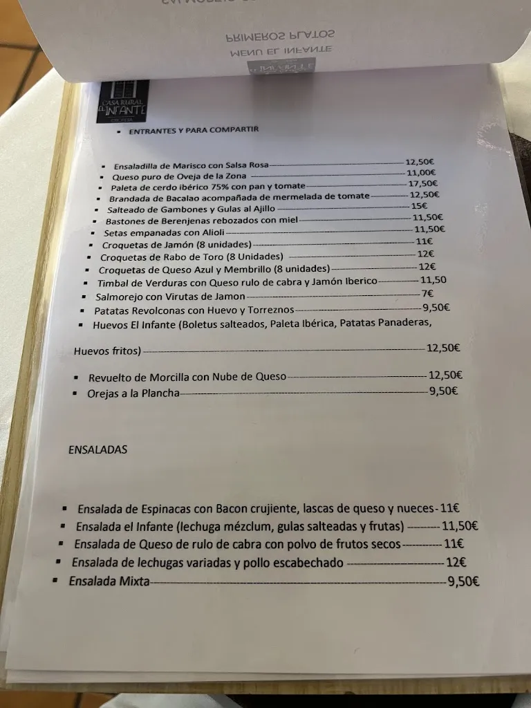 Menu_El Infante Oropesa_Alcañizo_image_2