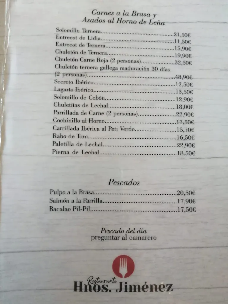 Menu_Meson Hnos. Jiménez_Alcañizo_immagine_2