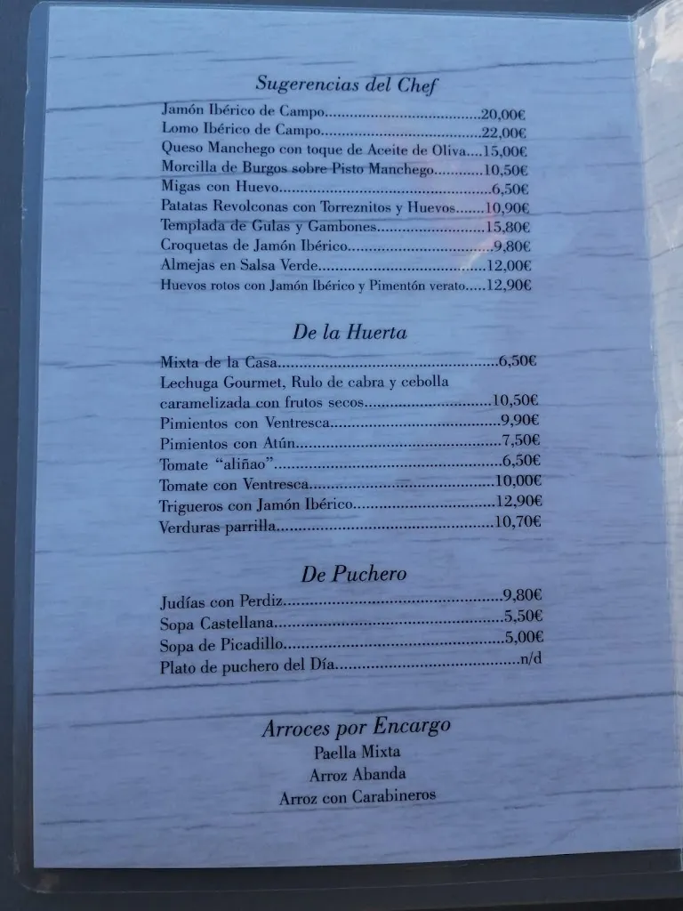Menu_Meson Hnos. Jiménez_Alcañizo_immagine_3