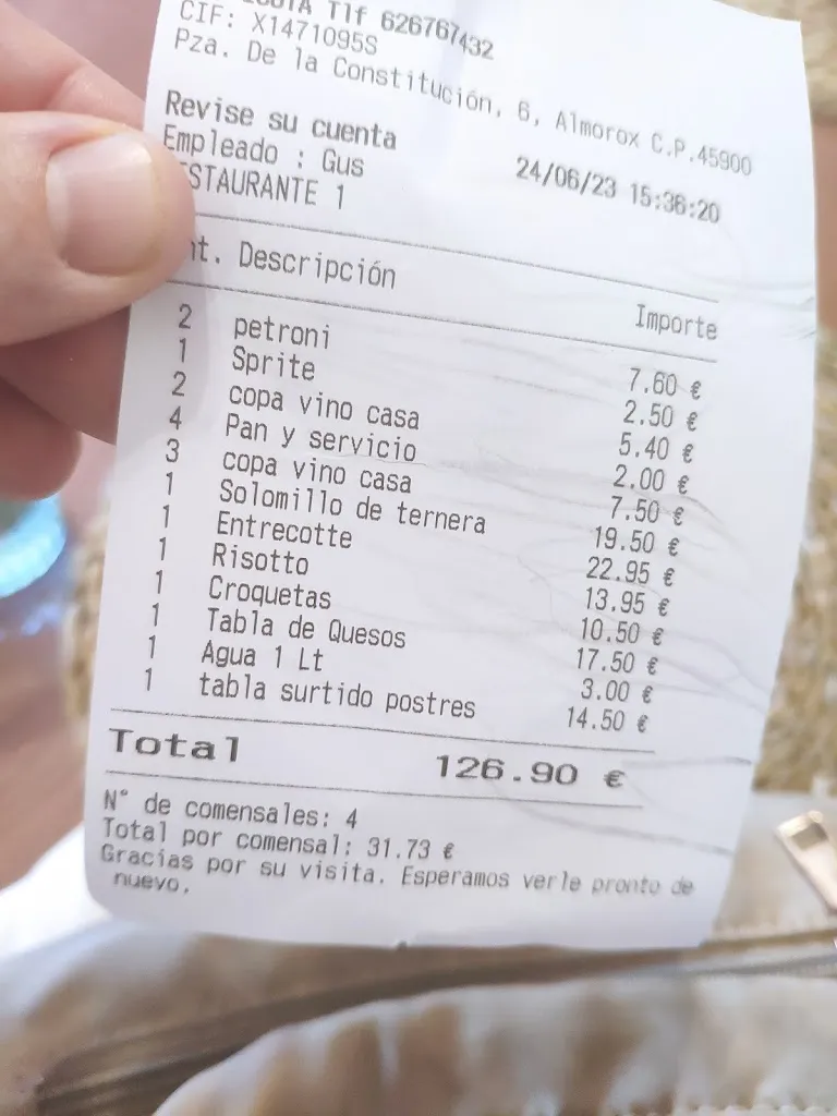 Enrique Contreras_Restaurante La Picota_Almorox_review
