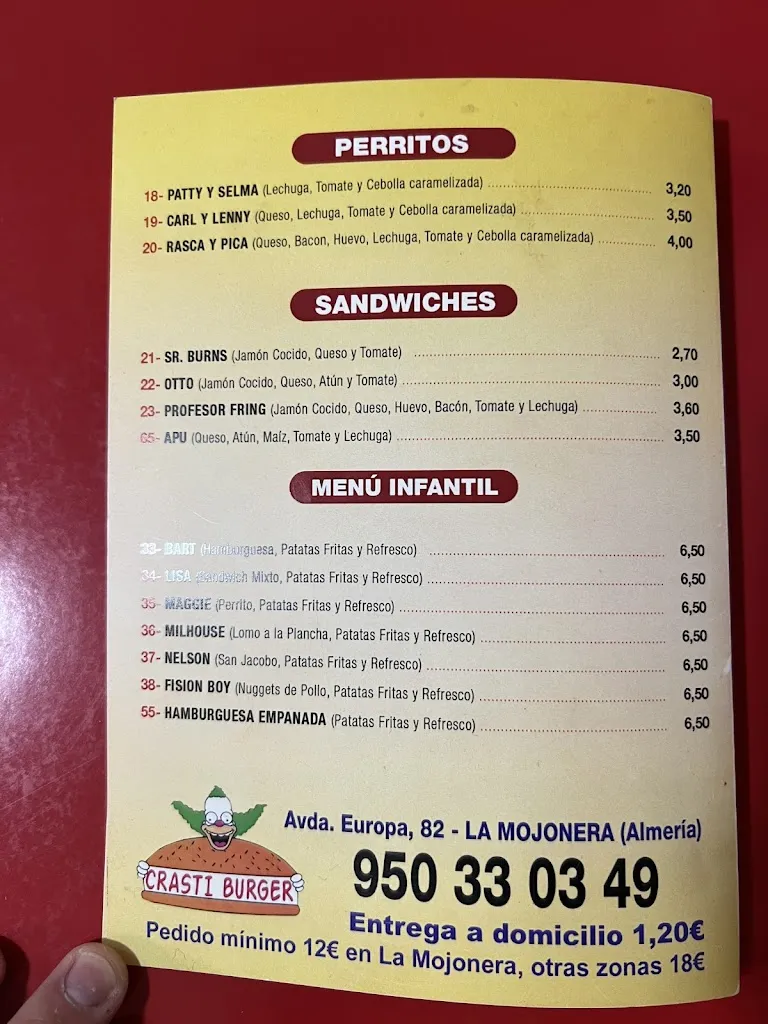 Menu_Crasti burger_Mojonera La_image_4